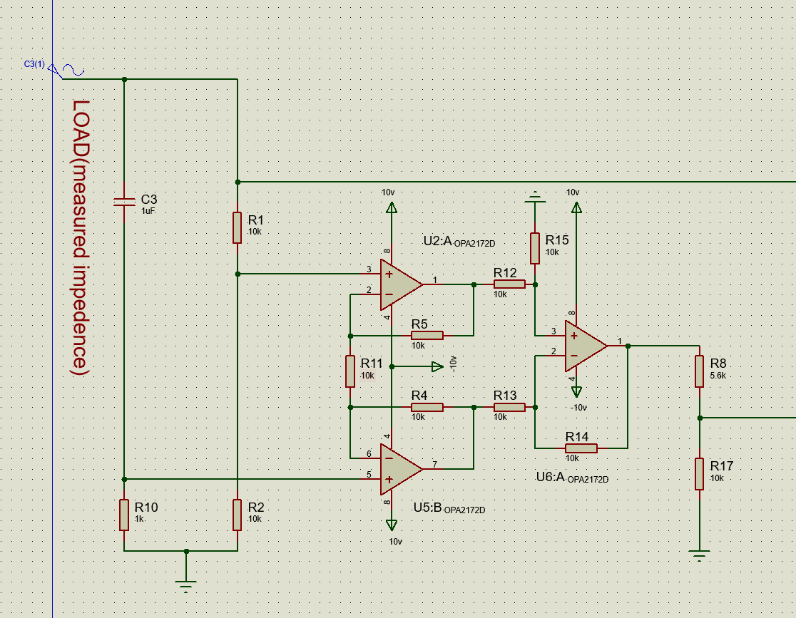 AC bridge circuit