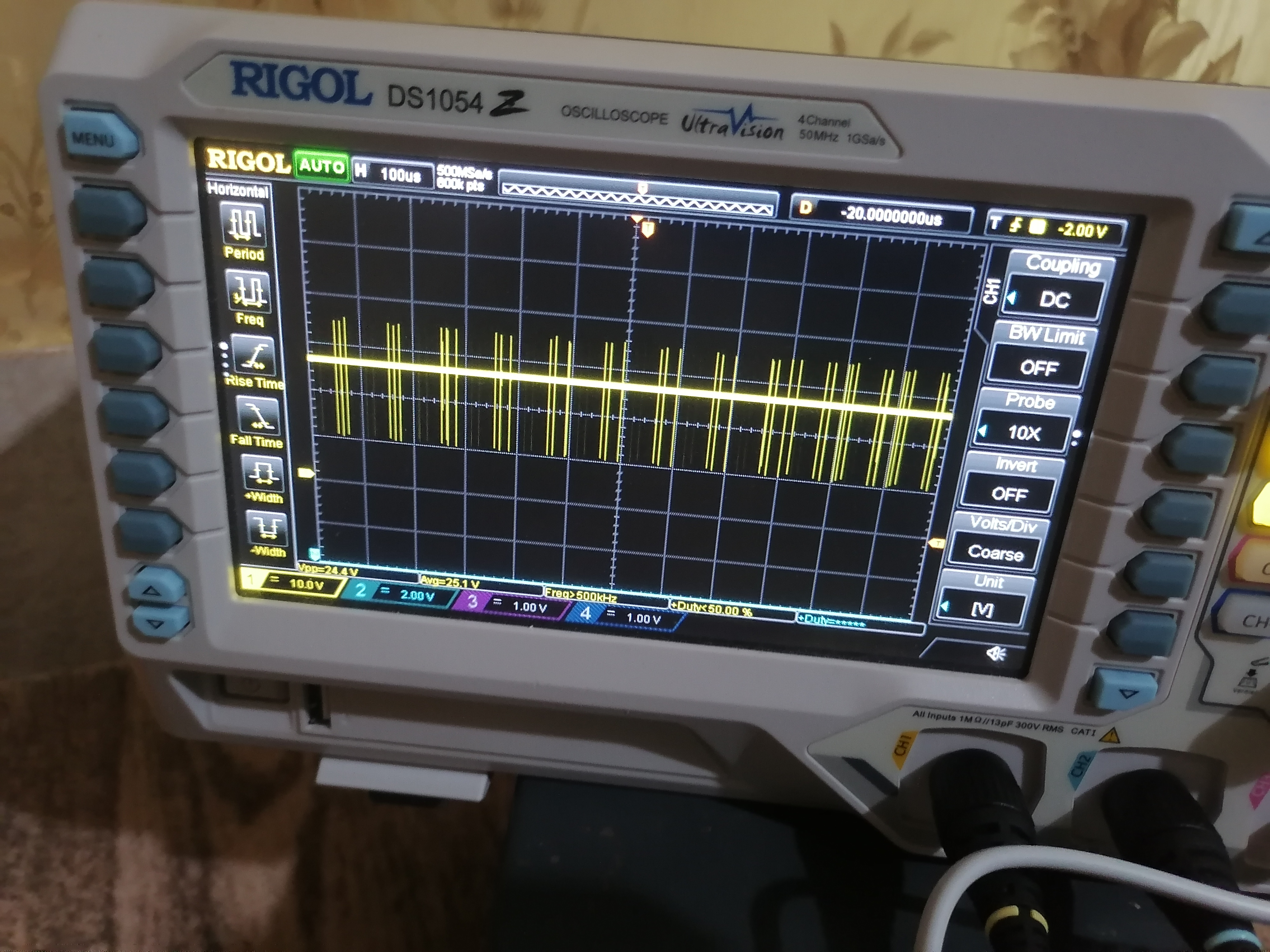 Output voltage transient