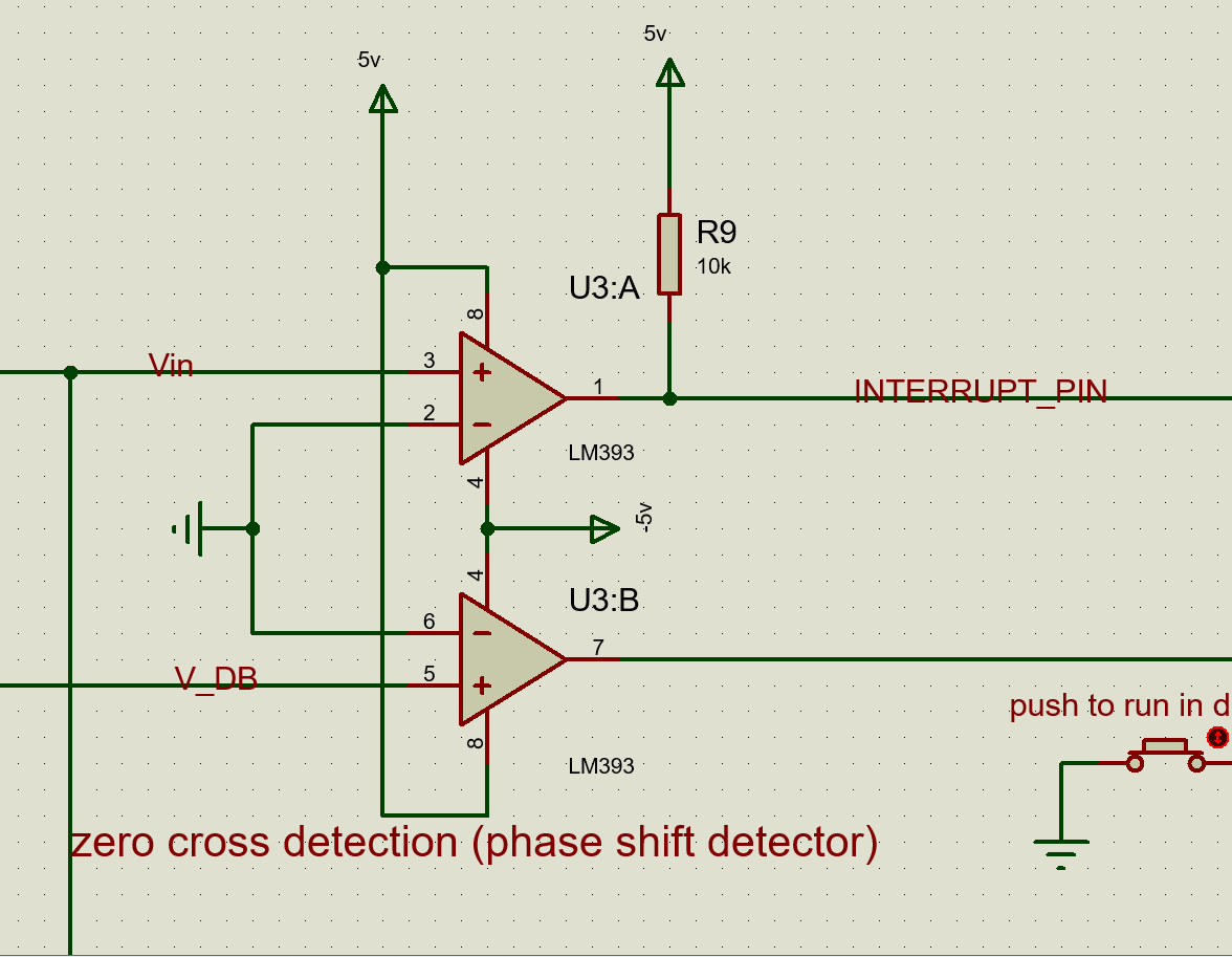 Zero crossing detector